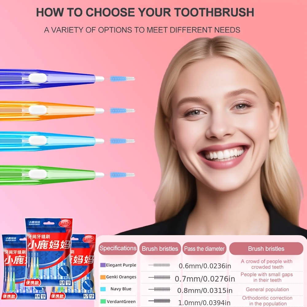 Super Deer Retractable Type I Interdental Brush