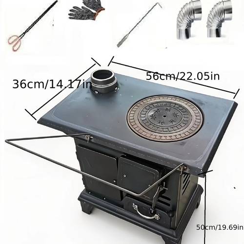new winter wood stove thickened household outdoor heating stove heating solution for countryside