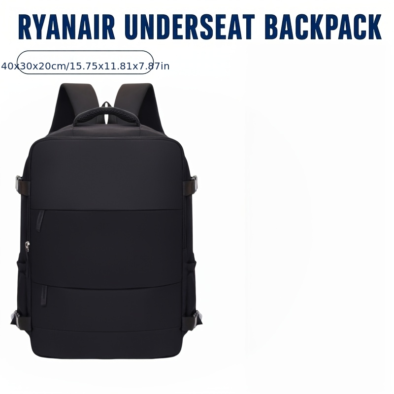 TEMU Ryanair Cabin Portable Travel Backpack, Suitable For Travelers, , Ryanair Flights, Short Trips, Luggage, And -ons