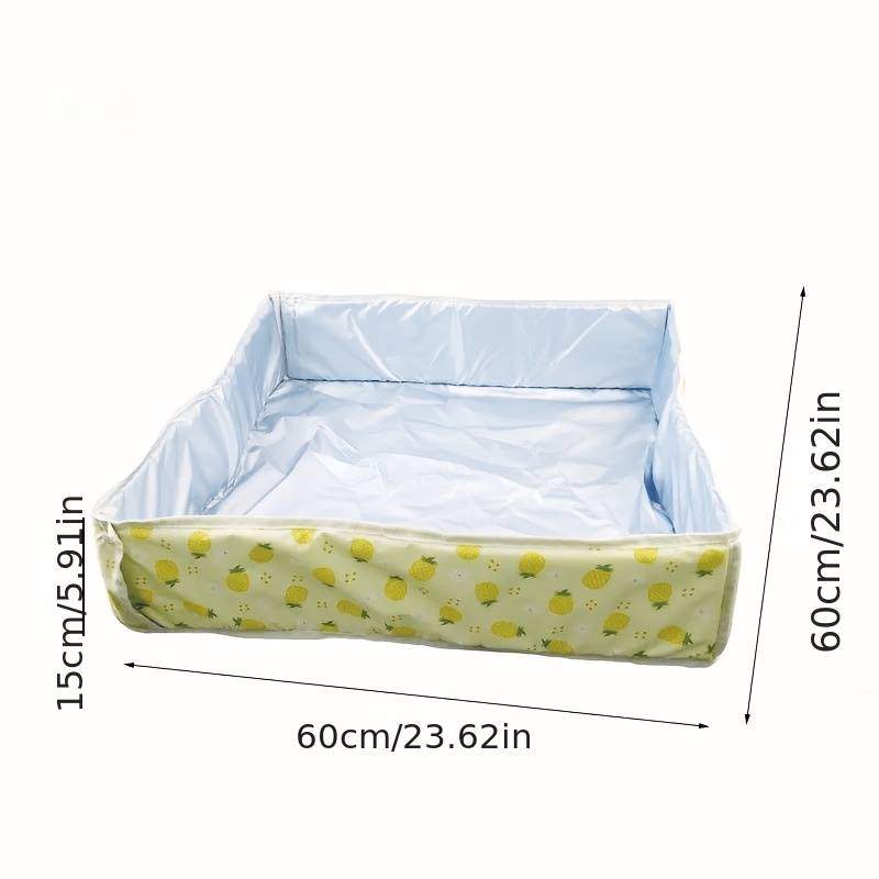 TEMU Parrot Birdcage Bottom Splash Guard, Bottom Splash Guard, Large Size, Universal For Round And Square Bird Nests, Birdcage Accessories, Easy To