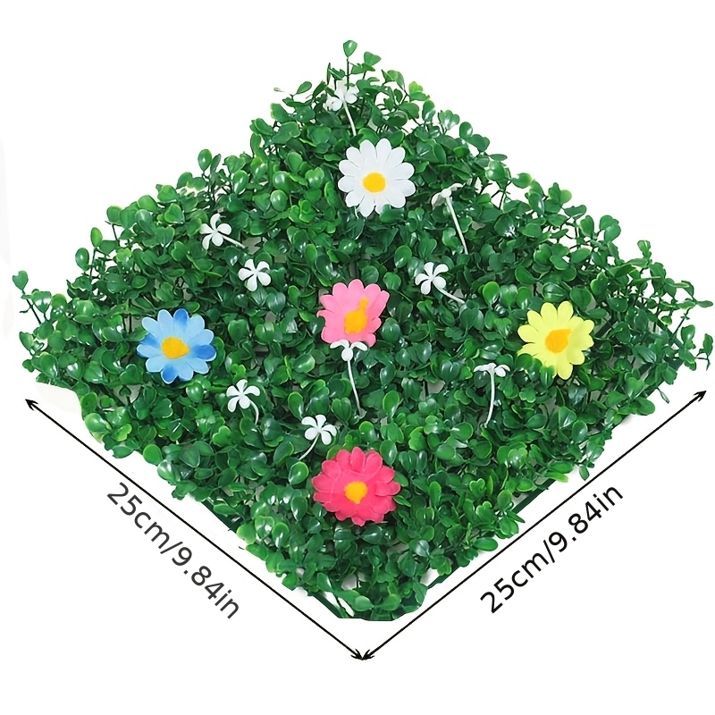 Artificial Turf, Artificial Wall Decoration, Artificial -style Floral Turf Decoration, Artificial Grass Mat Decoration