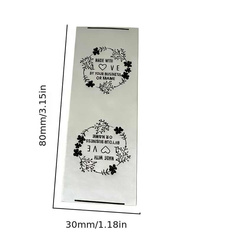 TEMU 30pcs Of Personalized High-end Custom Labels , Handcrafted And Versatile