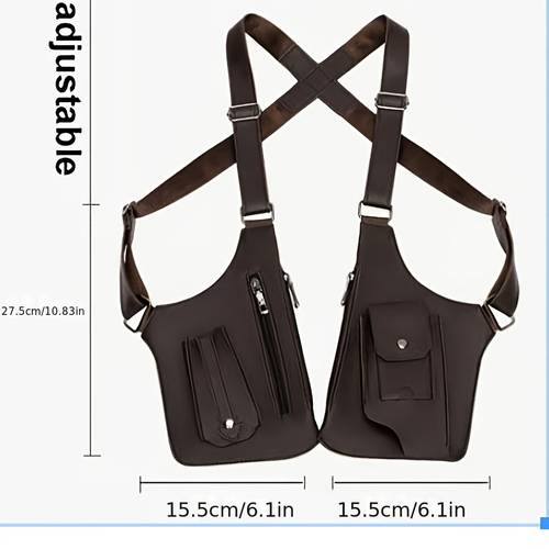 1pc of anti theft crossbody bag provides you with double protection keeping your safe from anti theft wallet features an adjustable shoulder strap with a allowing you to adjust it to fit your height suitable