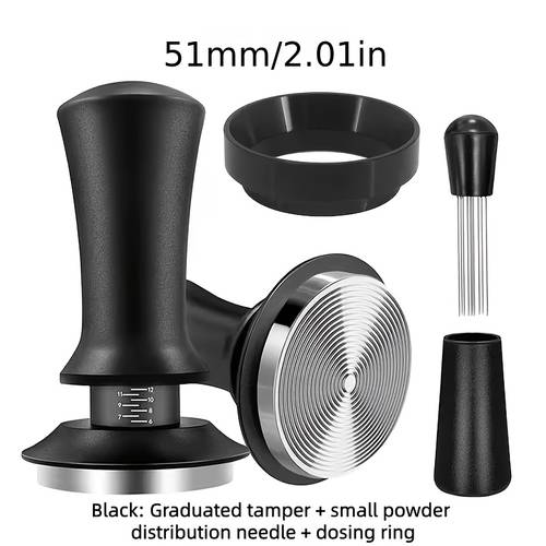de café con para espresso 51mm 53mm 58mm, s de café y agitador de café de acero inoxidable, accesorios para café