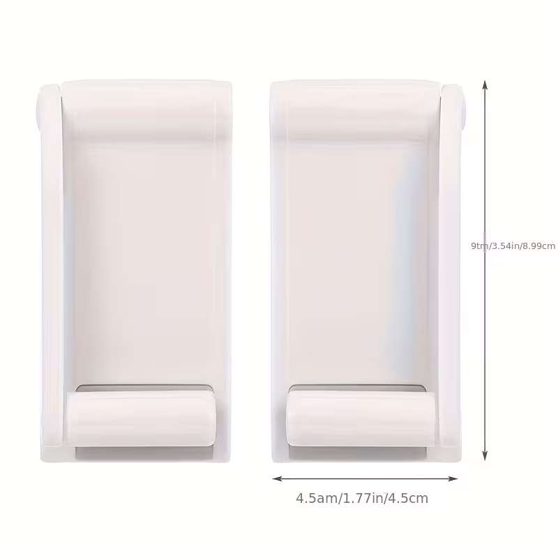 1 space saving adjustable kitchen magnetic paper towel holder wall mounted no drilling required strong magnet fits 99 of paper towel rolls refrigerators and microwaves fridge organizer minimalist storage strong magnetic Product details 3