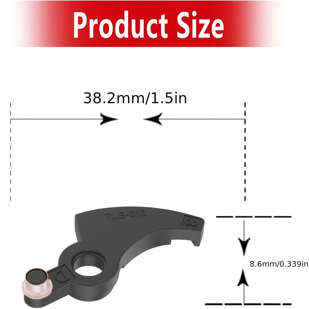 set of 2 replacement lever assemblies for   decker string trimmer models lst136 lst136b lst220 lst220fc ar lst220fc b2c and lst220fc b3