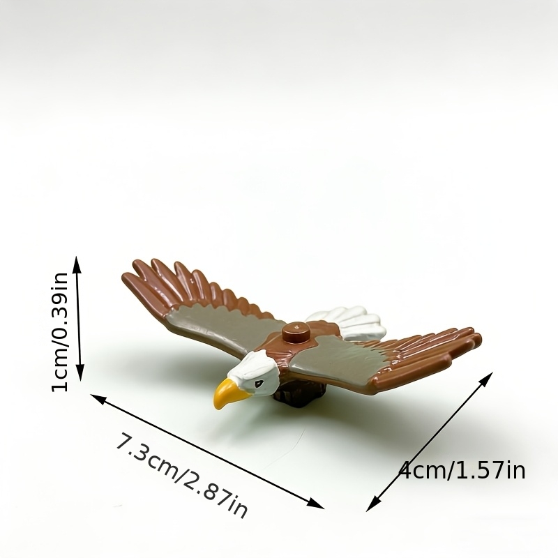 5pcs Cute Bird and Eagle Animal Building Blocks Set