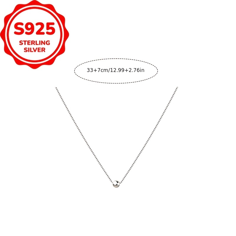 Women's 925 Silver Niche Design Circular Pendant Necklace