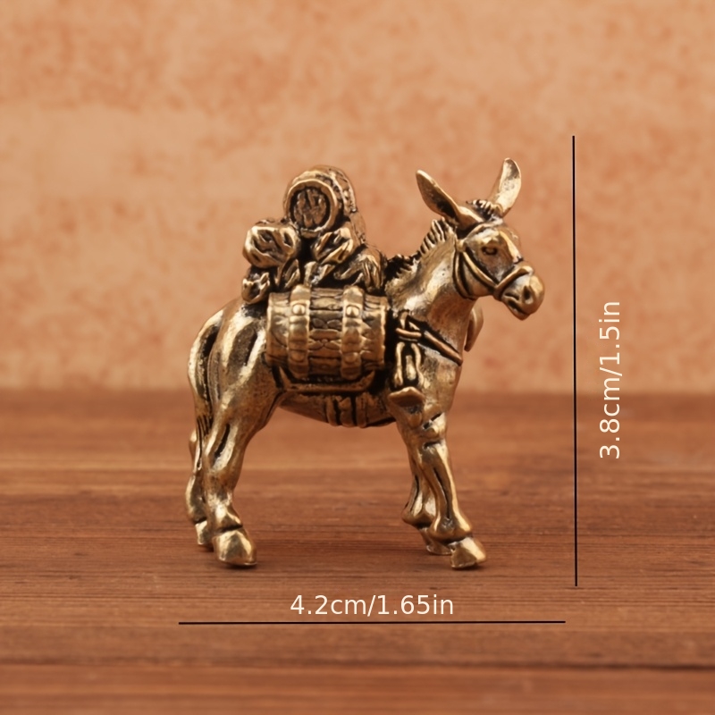 Ornaments Walking Donkey For Halloween Thanksgiving Christmas Decorations Collectible Figurines