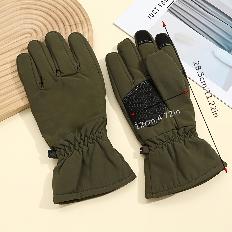 navy blue dress for baby girl Men's Cashmere Lined Leather Gloves With Wrist Button Closure - Soft  Italian Nappa Lamb Leather, Warm Men's Winter Gloves, Made in Europe main image 0