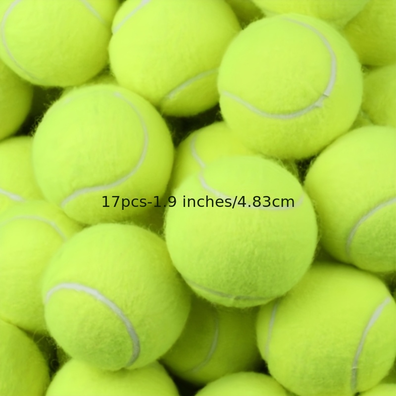TEMU Wholesale Tennis Balls - 2.5in Training Tennis Balls & 1.9in Dog Pet Tennis Balls
