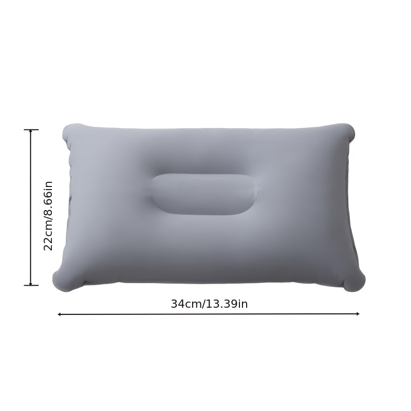 A4 Size Inflatable Camping Pillows, 1-Pack or 2-Pack