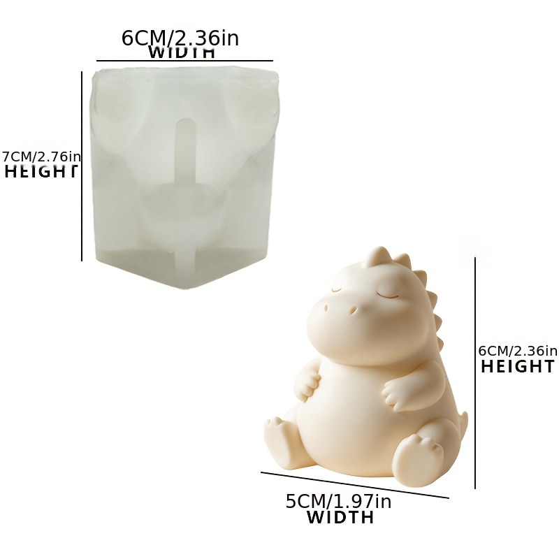 TEMU Stampo in silicone 3D stereoscopico per