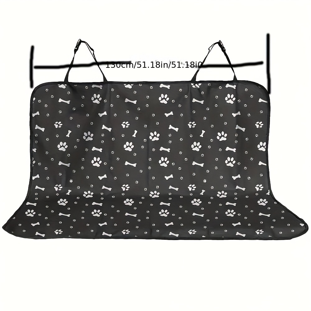 TEMU 1 Housse de siège auto pour chien et chat en polyester anti-poussière, anti-rayures et antidérapante, pliable et résistante