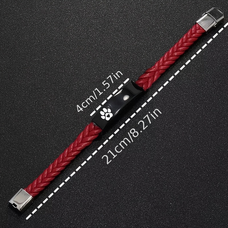 Personalized Pet Memorial Bracelet