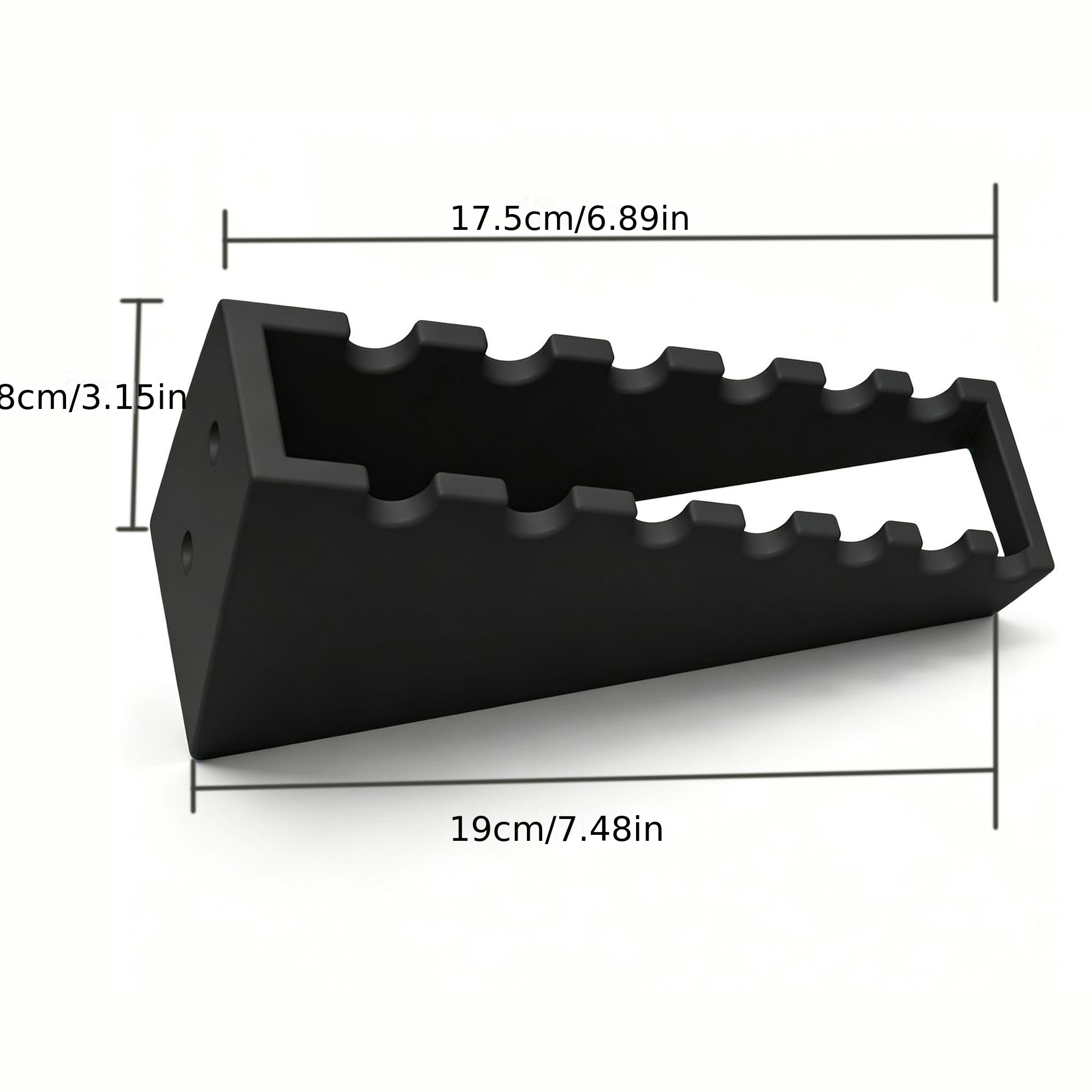 TEMU Wall-mounted Wrench And Integrated Storage Rack, Hex Socket Wrench Holder, Multi-functional Tool Organizer, Storage Racks