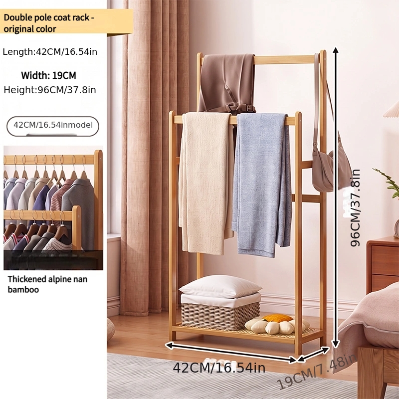 TEMU Modern Heavy-duty Freestanding 3-tier Towel Rack With Rattan Base - Suitable For Indoor/outdoor Use, Space-saving Floor-standing Bath & Pool