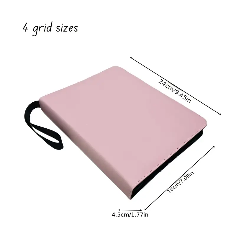 elegant pink pu card binder album 9 pocket holds 900 cards 4 - Temu Mauritius elegant pink pu card binder album 9 pocket holds 900 cards 4 - Temu Mauritius
