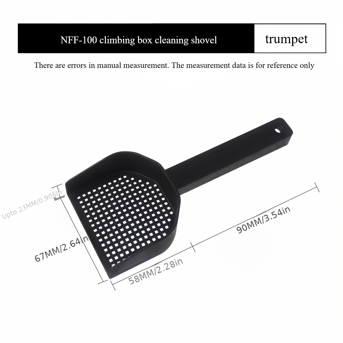 Image of Pet Cage Cleaning Sand Scoop Eliminate Up Mat Cleaning Tools For Monitor Lizards And Other Small Pet