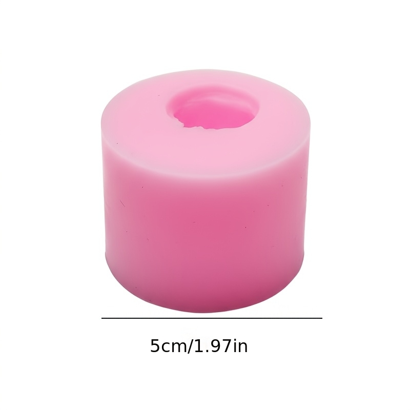 TEMU Resin Silicone Mold Walnut Nut-shaped Candle Plaster Mold Home Desktop Atmosphere Decoration Festival Gift Plaster Candle Handicraft Silicone