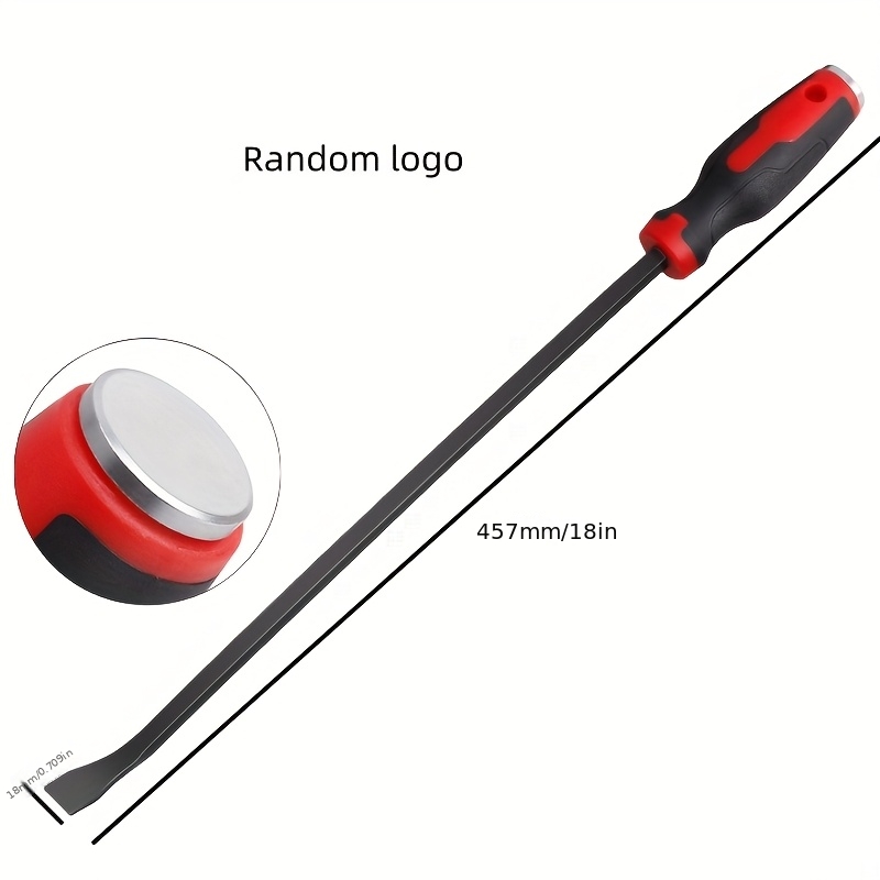 1pc 4pcs set   chrome vanadium steel multi function pry bar   18 24 inches tire lever car tire pry bar steel aluminum mold special tool hammer handle