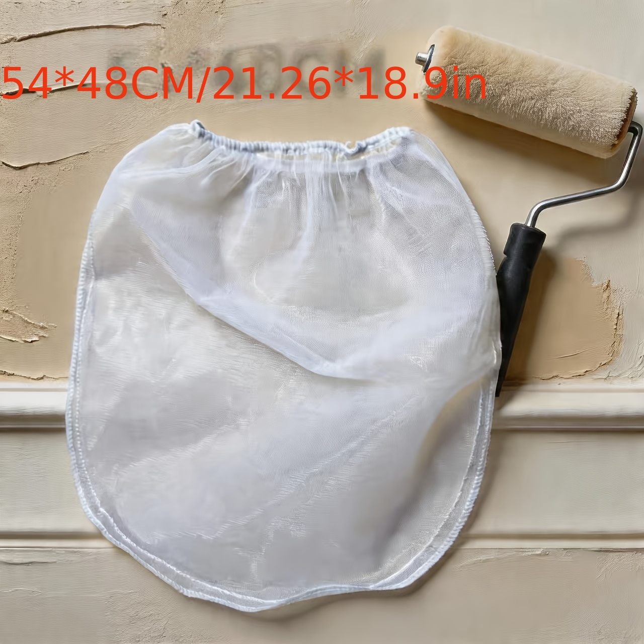 TEMU 10pcs 5-gallon Large Size Paint Filter Bags, Thickened Material, Durable And Not Easy To Break, Ink Filtration, Glue Filtration