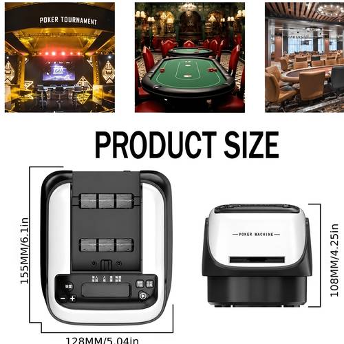 automatic card dealer 360 rotating 2 decks auto poker card dealer machine fast accurate stable smooth dealing 1 8player playing card distributor blackjack