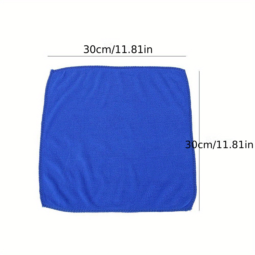 TEMU Microfiber Car Cleaning Towel, Automobile Car Wash Supplies, Car Care Cloth, Detailing Car Wash Towel