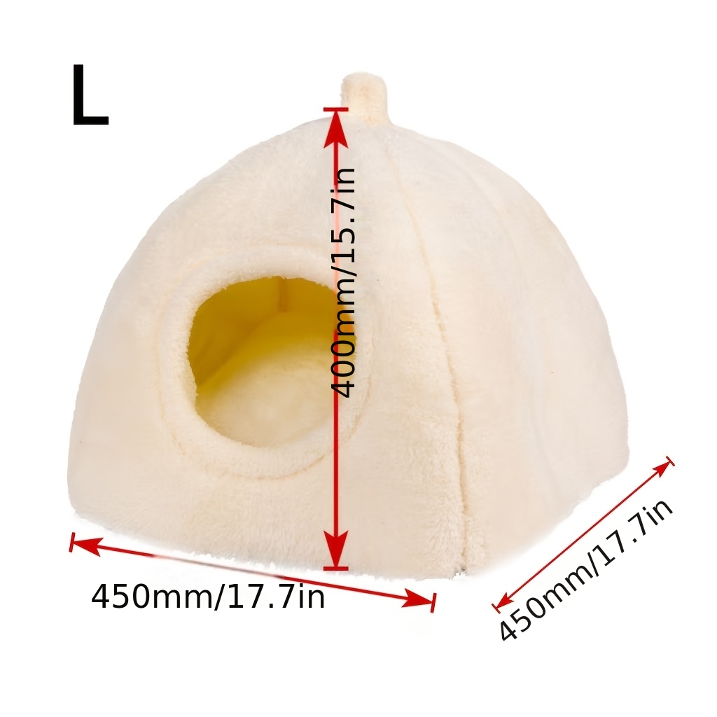Warm Cozy Cat'S Bed & Small Nest - Assembly, -Fit Den for Rabbits, - Pet Suitable for Cats, Holland Little, Rabbits - Cozy Hideout