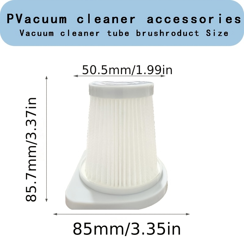 TEMU 1pc Suitable For Sc861/sc861a Vacuum Filter Replacement, Hepa Washable Filter Compatible For Vacuum Cleaner, Replacement Parts, For Sc861a,