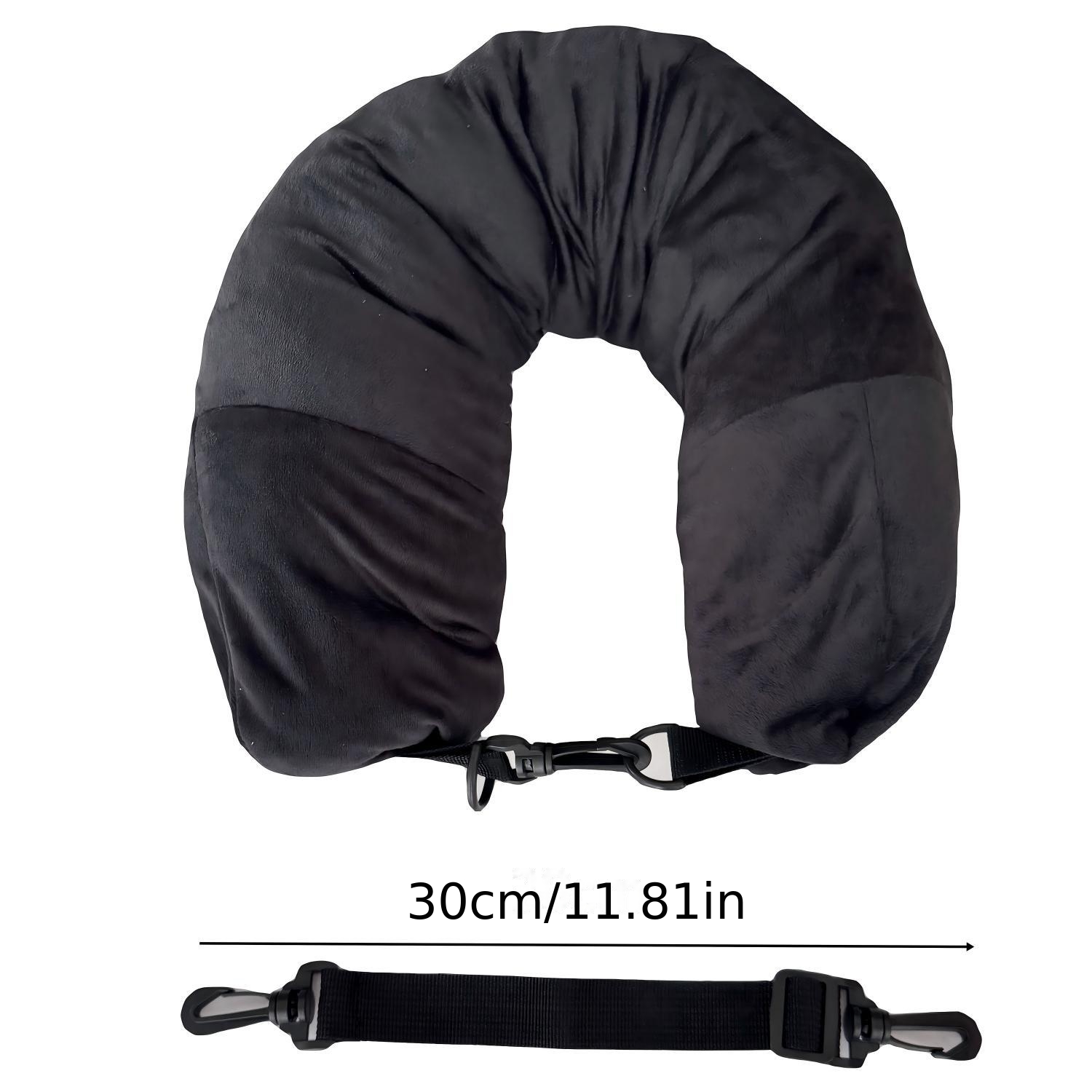 [u-shaped Travel Pillow] U-shaped Travel Pillow, Refillable With Clothes And Daily Essentials | Essential For Car And Plane Trips | To 3 Days Of Travel Essentials, (navy Blue)