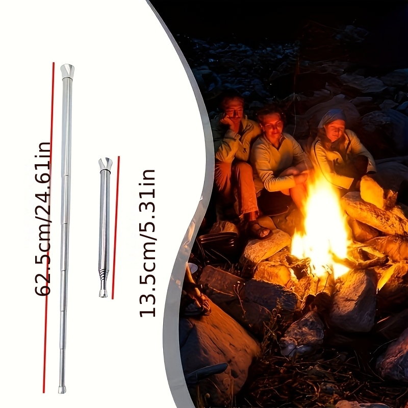 Stainless Steel Retractable Bellows for Efficient Fire Starting