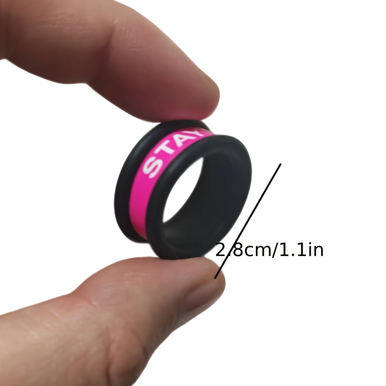 6pcs Sports Silicone Ring Set, Soft Comfortable Finger Rings