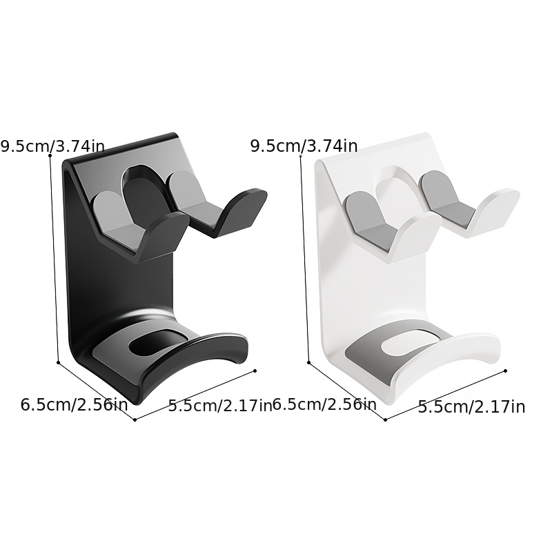 TEMU Support Esports Wing flottant pour et casque, support de rangement à double usage mural et de bureau, accessoire de gaming universel