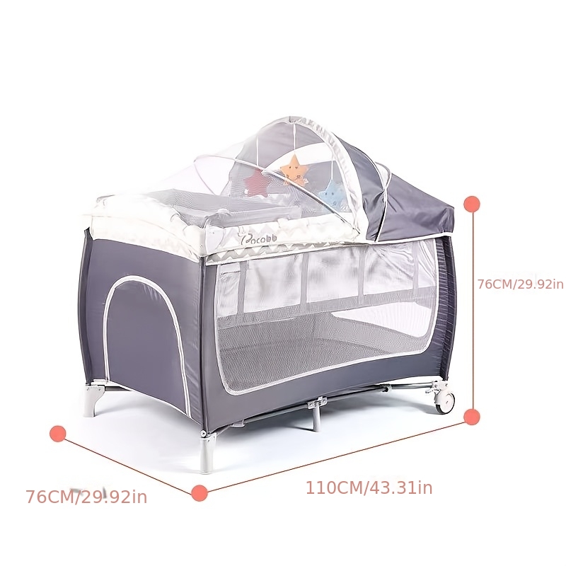 KF Folding Metal Crib 6