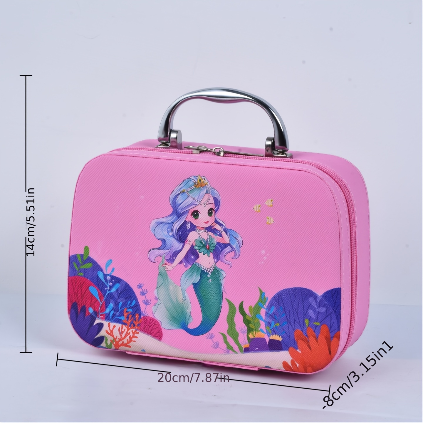 Large-capacity Cartoon Makeup Bag, 3 Styles . Portable Hand-held Storage And Organizer Box