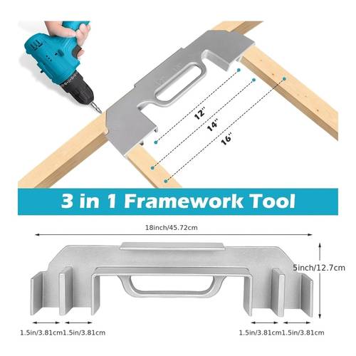 frame tool frame stud layout stud frame fixture woodworking panel clamp