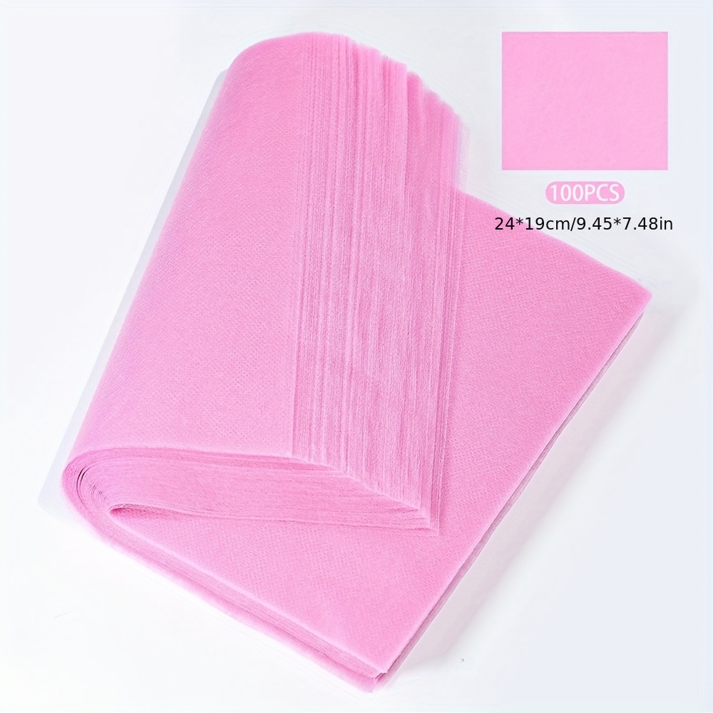 TEMU 100 Sheets Nail Dust Collector Filter Paper Disposable Nail Dust Suction Collector Filters Nails Paper Sheets Portable Dusts Collectors Filter