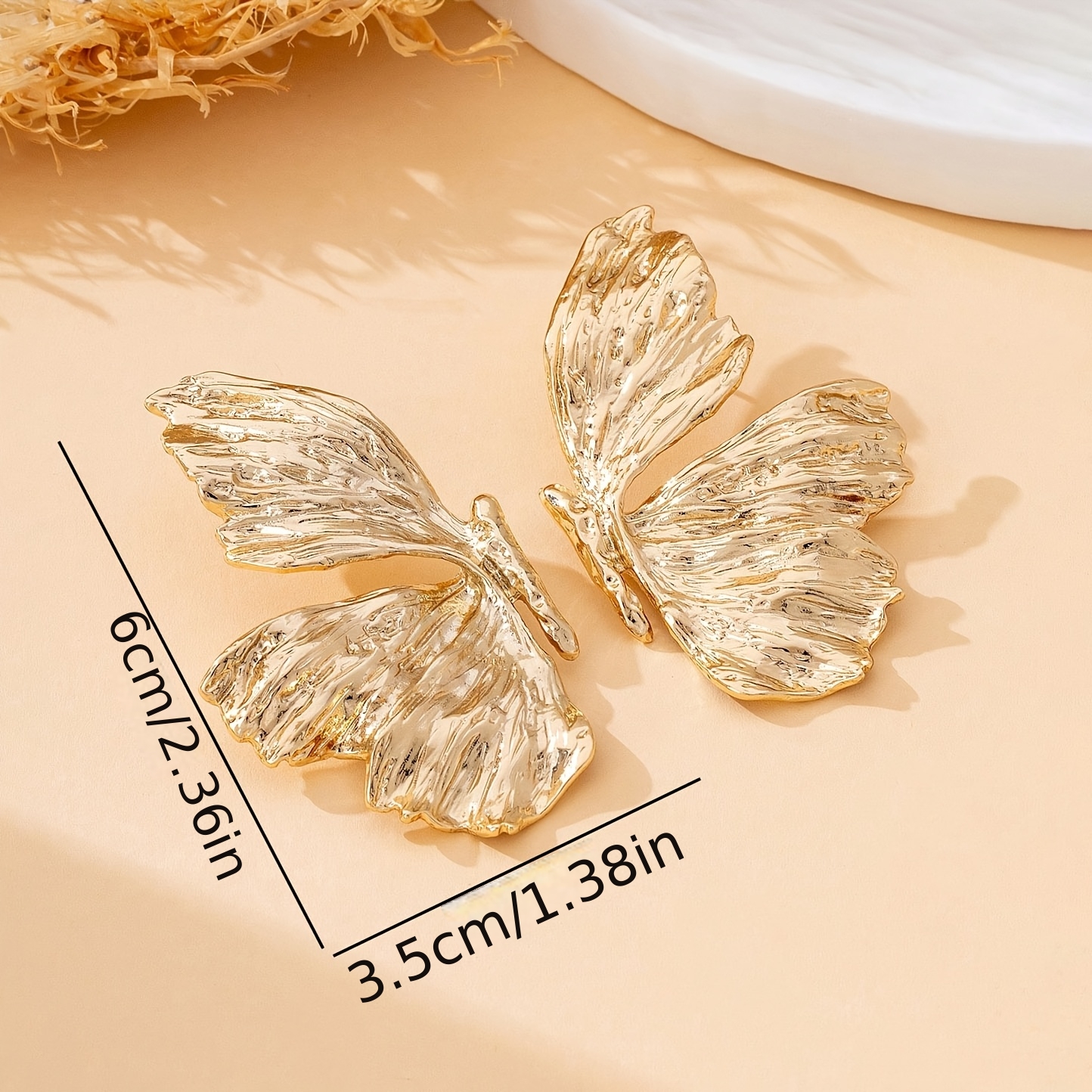 Women's Elegant Summer Beach Butterfly Earrings