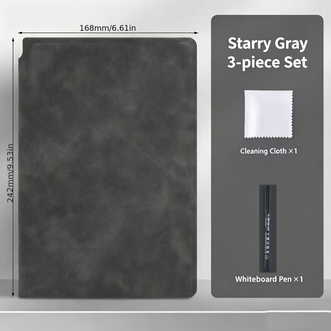 TEMU A5 Whiteboard Notebook, Easy And Free To Write And Erase, Designed For Repeated Use. Math Formulas, Work Notes, Vocabulary Memorization, And