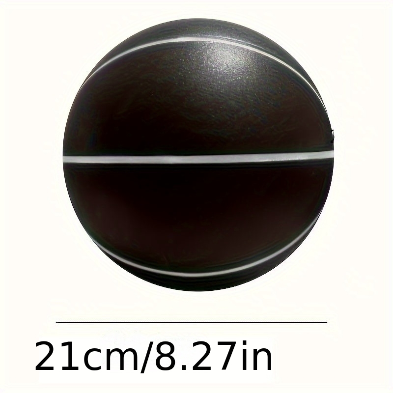 TEMU Silent Basketball Orange ( Inches) - Indoor Basketball, Suitable For Quiet And Indoor Training, Made Of Professional Pu Material