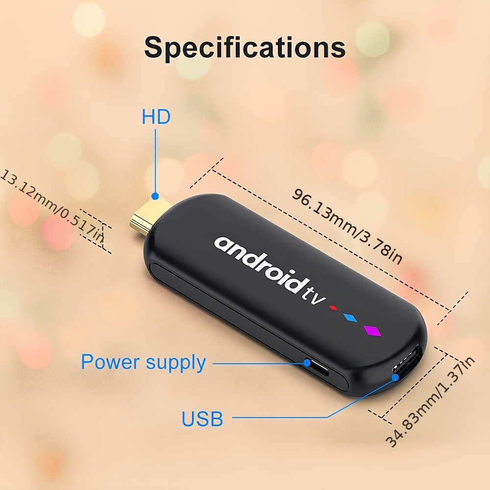 H96 MAX Amlogic S905L3 Четириядрен процесор, Четириядрен Cortex-A53@2.0Ghz, Android 14.0 2Gb16Gb TV Stick 4K HD Изход 2.4G/5G Двоен Wifi BT4.0 + Google Voice Assistant Smart TV Box, 2T2R Technology, Пентядрен ARM® Mali™-450 GPU, USB2.0*1