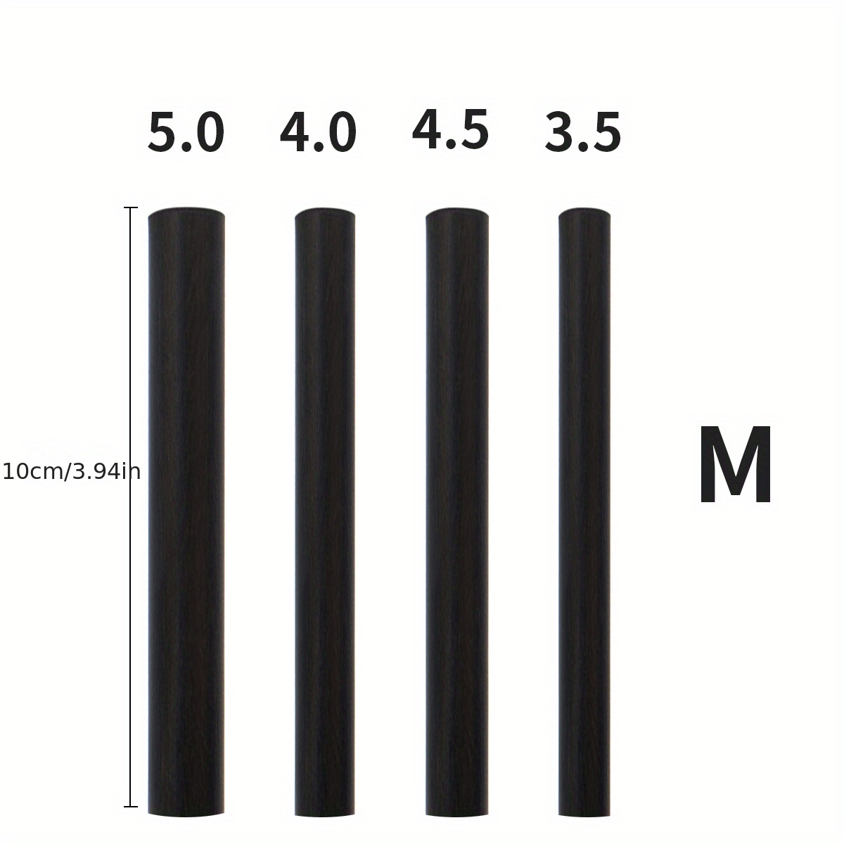 Image of Fishing Rod Repair Kit Carbon Fiber Sticks High Strength For Repair Broken Fishing Rod