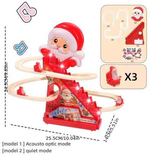 musical duck toy electric duck stair climbing toys duck stairs racer track and led flashing lights funny game for preschoolers girls boys early learning