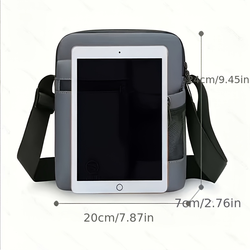 Multi-Layer Lightweight Men's Business Crossbody Bag