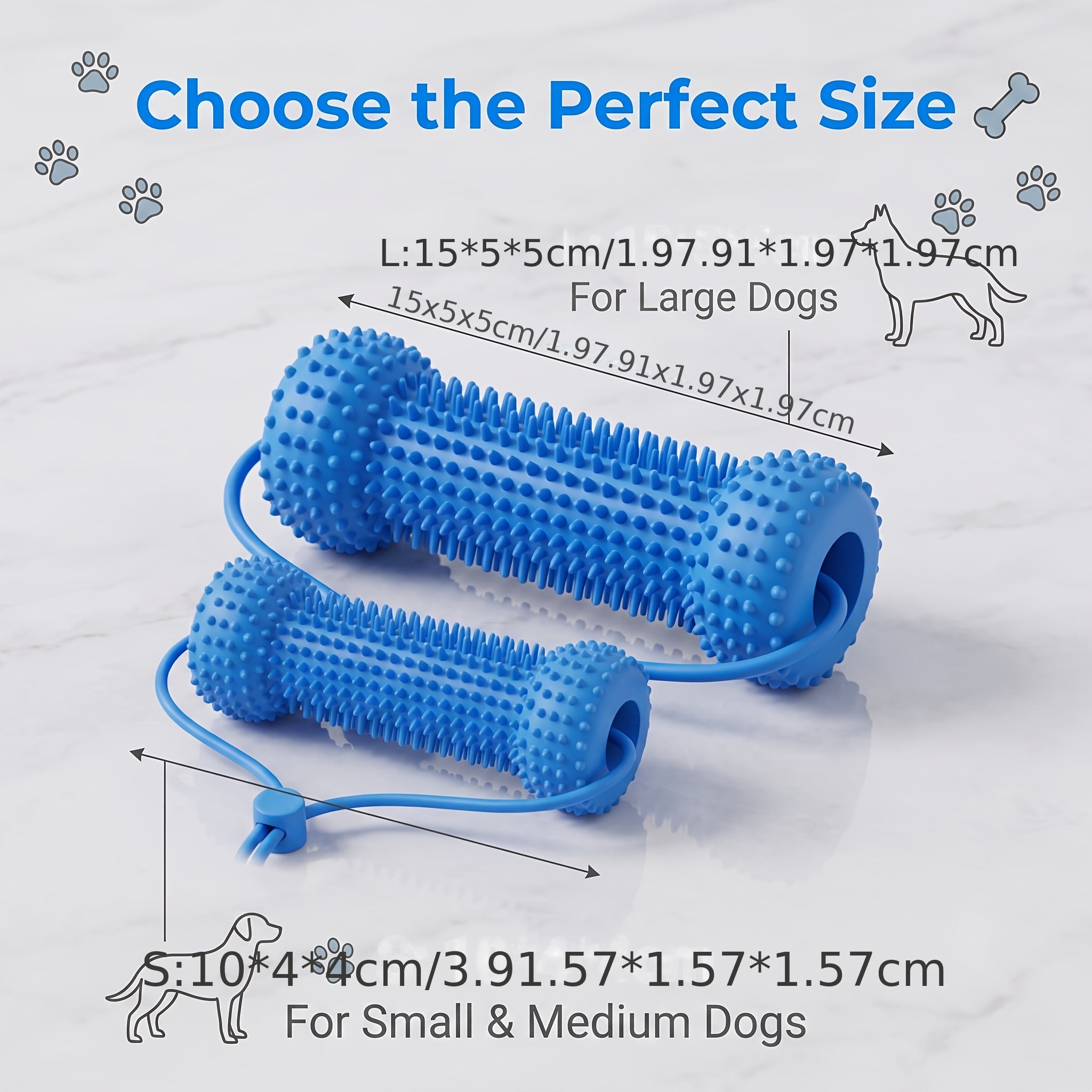 pet   and chew stick chew resistant dog teeth brush for cleaning   tied to dogs mouth to help   prevent scratching dog   stick dental cleaning and brushing in one suitable for small to large dogs Product details 1