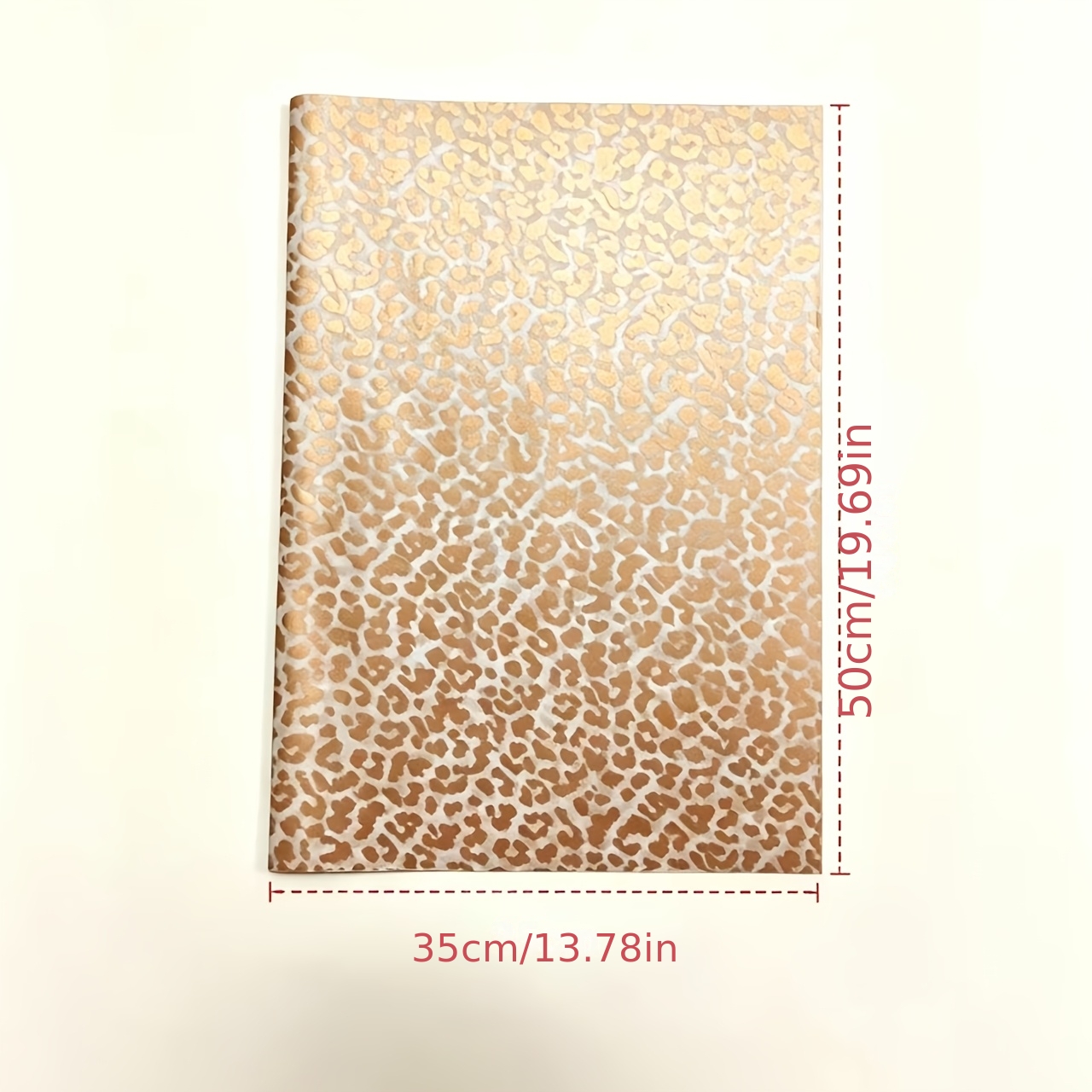 TEMU Nouveau papier de soie à imprimé léopard, papier fin disponible en couleurs, papier d'emballage pour cadeaux et fleurs, pour . Convient pour :