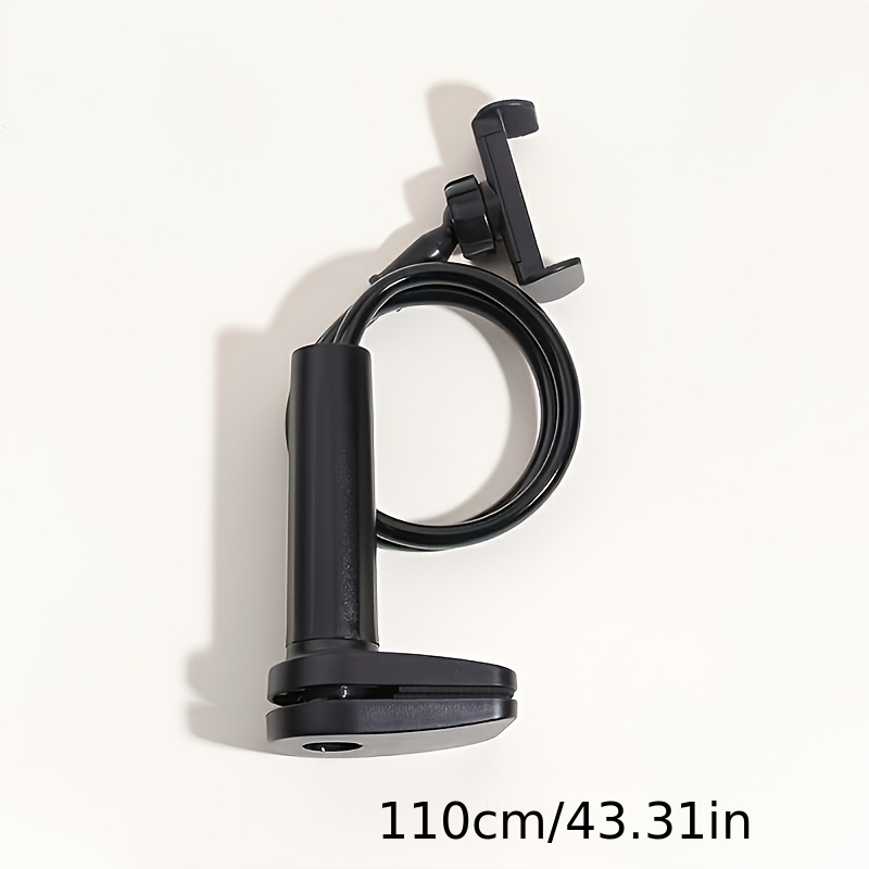 1pc Flexible Clip-on Phone Holder, Long-arm Lazy Stand With 360° Rotation For Bedside Use – & Stable Grip