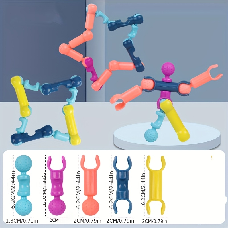 Interlocking Building Blocks Educational Puzzle Toy