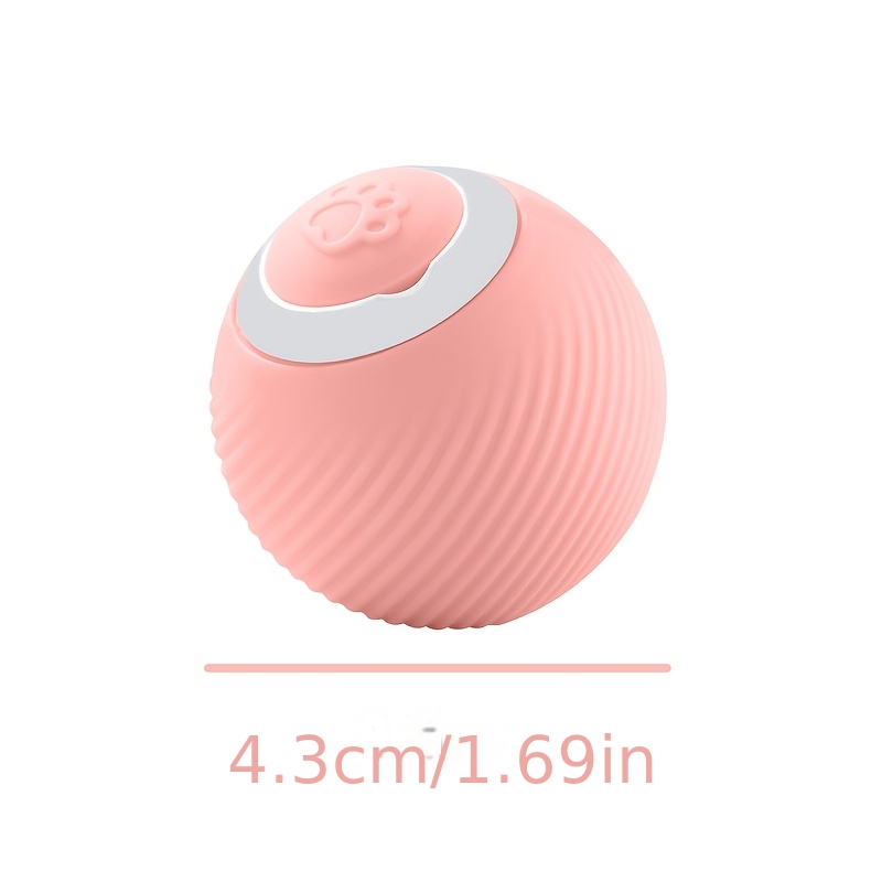 Smart Obstacle-Avoiding Pet Ball, Soft Silicone